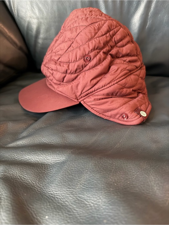 lululemon athletica Accessories - lululemon athletica Quilted Wine Red Brimmed Trapper Hat